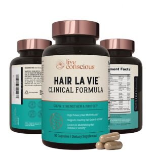 Hair La Vie Clinical Formula Hair Growth Vitamins with Biotin – 90 Count