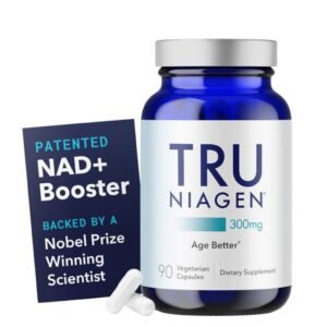 Tru Niagen 300mg – NAD Booster for Cellular Repair & Energy – 90 Capsules